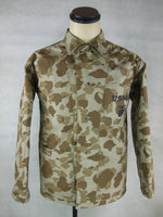 WWII United States USMC P42 Camo HBT Utility Tunic Shirt