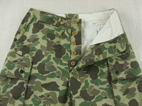 WWII US M42 Airborne Camo HBT Jumpsuit Trousers Pants