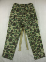 WWII US M42 Airborne Camo HBT Jumpsuit Trousers Pants