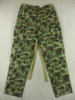 WWII US M42 Airborne Camo HBT Jumpsuit Trousers Pants