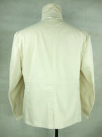 WWII German Summer HBT Off White Drill Service Tunic Jacket