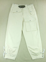 WWII German Heer Panzer Summer HBT Off-white Trousers Pants