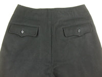 WWII German WH Heer Black Wool Panzer Trousers Pants