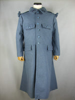 WW1 French Army M1916 Horizon Blue Enlisted Greatcoat Bleu Horizon Pardessus Français