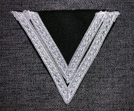 WW2 Elite Unit Obergefreiter Sleeve Chevron Black Wool II