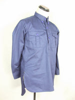 WW2 France French Enlisted M1935 Cotton Service Shirt Blue