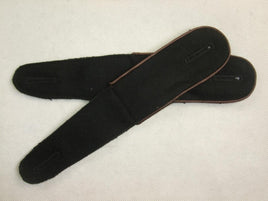 WWII German Shoulder Board Black Board With Dark Brown Pipe
