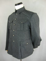 WWII World War 2 Finnish M36 Sarkatakki Wool Field Tunic Dark Grey