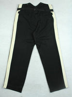 WWII German General Black Gabardine Trousers Pants White Stripes