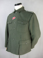 WWII German Field Grey Wool M42 EM Field Tunic WH