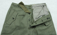 WWII German WH M40 Field Gray Panzer Trousers Pants Replica