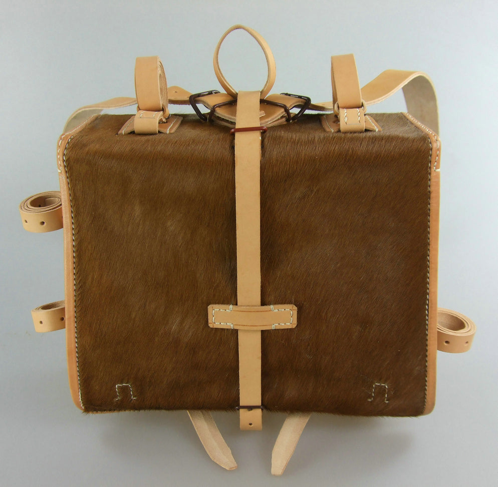 WWII Japanese Army IJA Taisho Horsehair Rucksack Backpack ...