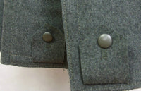 WW2 Italy Italian M37 M40 Grey Green Wool Great Coat Cappotto