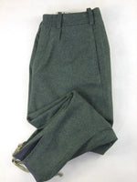 WW2 Italian Grey Green Wool Breeches For Officers Mounted Troops