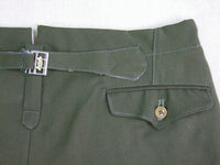 WWII IJA Officer Tropical Shorts Green Gabardine