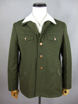WWII Japanese Officer Tropical Jacket Green Gabardine