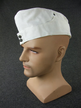 WW2 German Heer Elite EM Summer Off White HBT M42 Side Cap