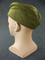 WWII Czechoslovak Green Wool Side Cap