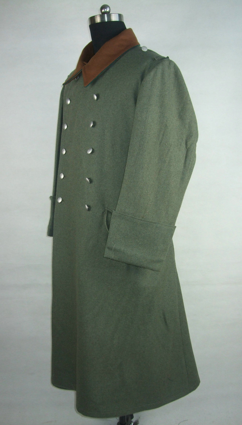 WWII German Schutzpolizei Police Officer Overcoat Greatcoat ...