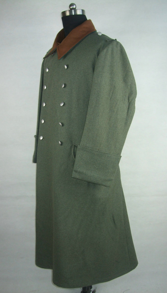WWII German Schutzpolizei Police Officer Overcoat Greatcoat ...