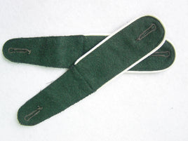 WWII German Shoulder Board Darkgreen Board With White Pipe