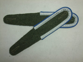 WW2 German Shoulder Fieldgrey Board With Blue Pipe NCO Corporal